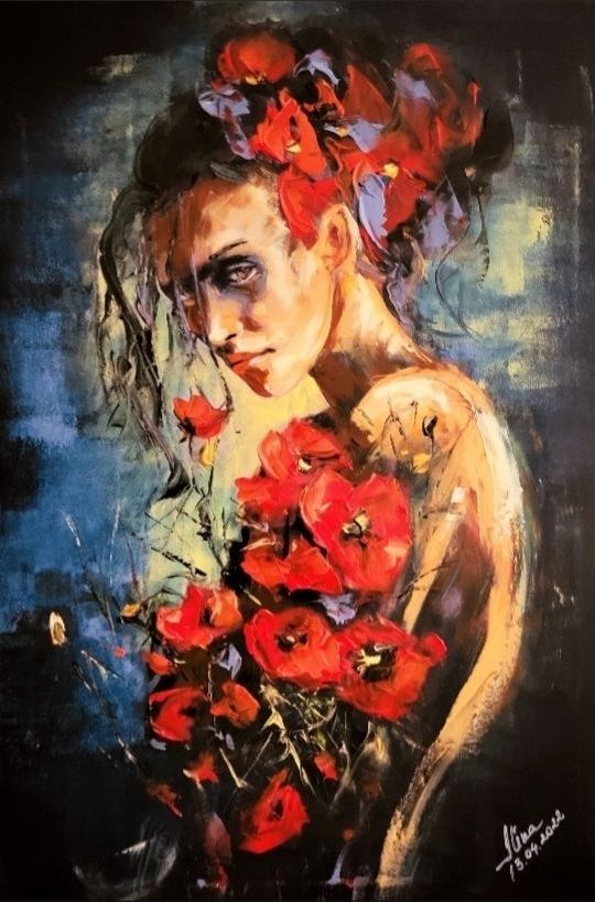 ArteDiAlina.com painting: Unordinary April